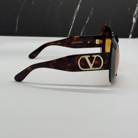NEW VALENTINO VLS-180C HAVANA BROWN SUNGLASSES VALENTINO main image 9